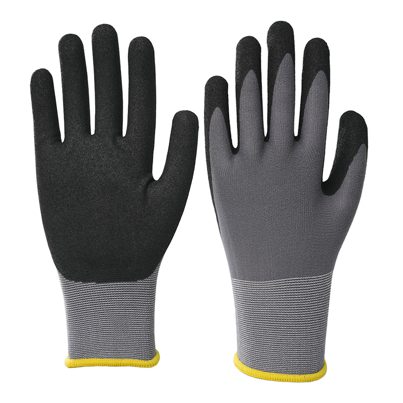 Guanti in nitrile di nylon calibro 15